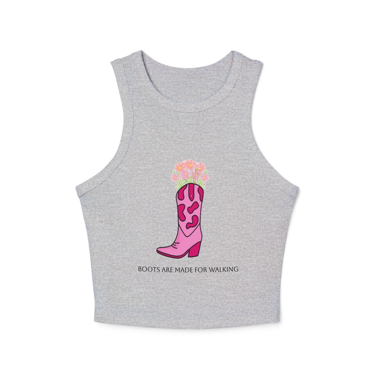 Women's Micro Rib Racer Tank Top