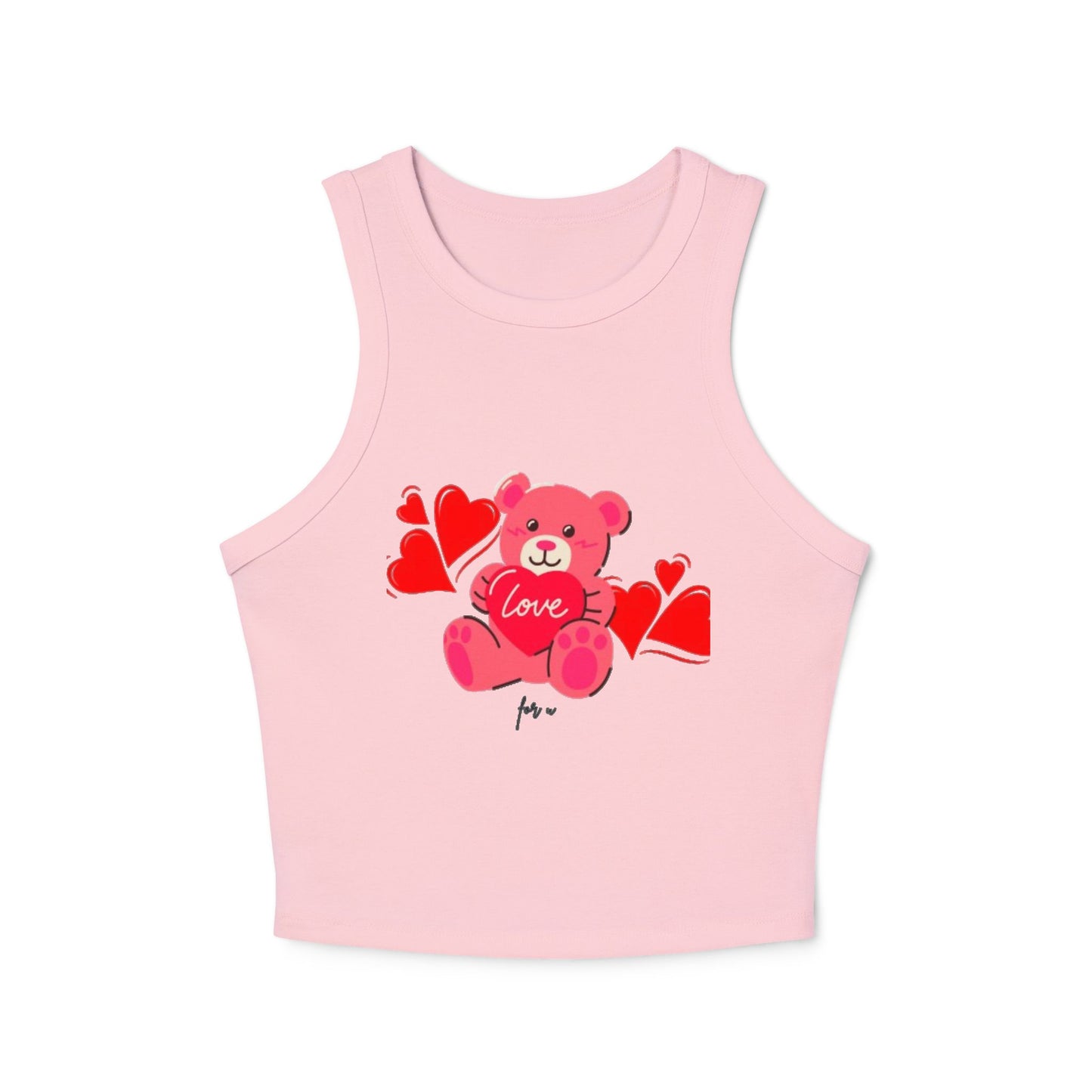 Women's Micro Rib Racer Tank Top