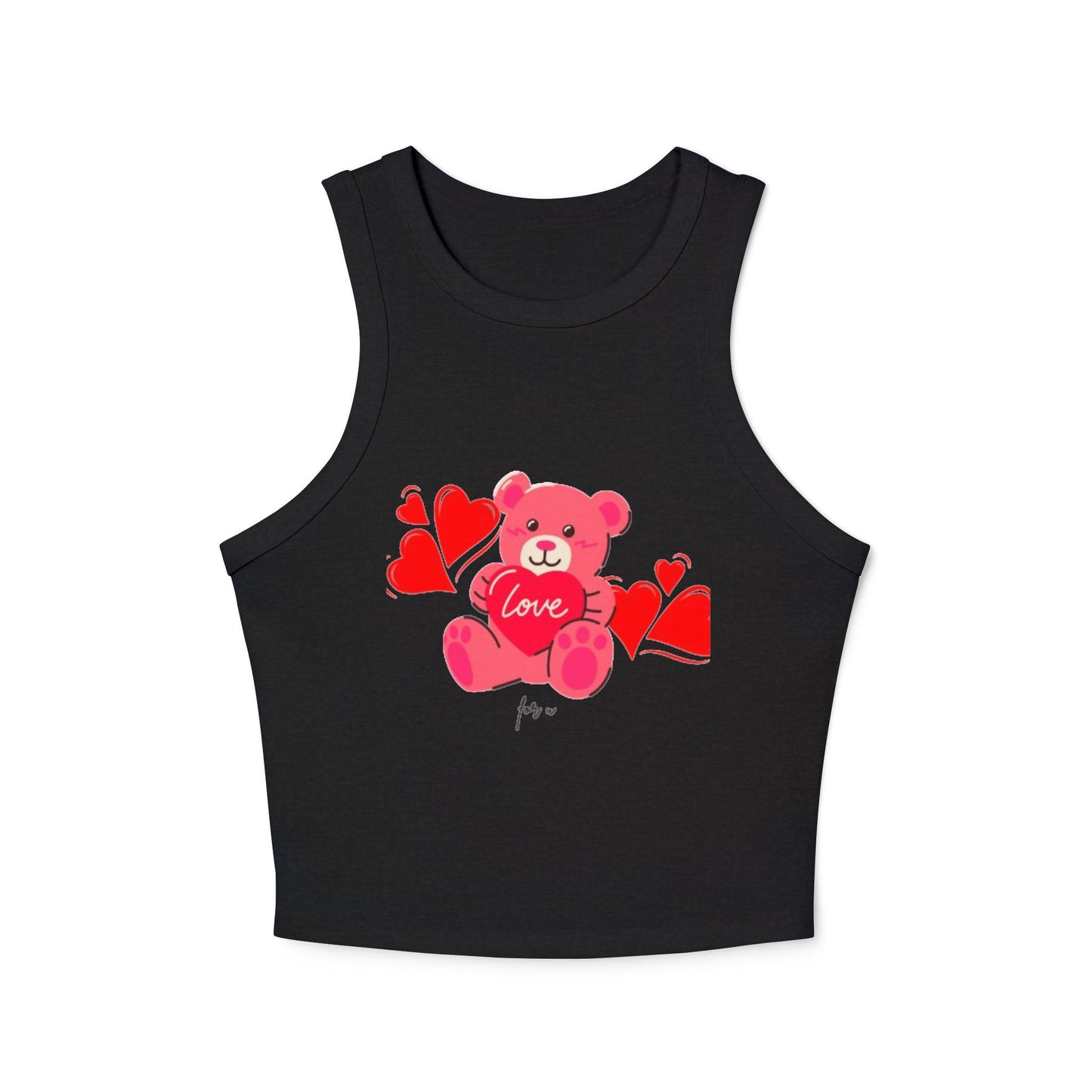 Women's Micro Rib Racer Tank Top