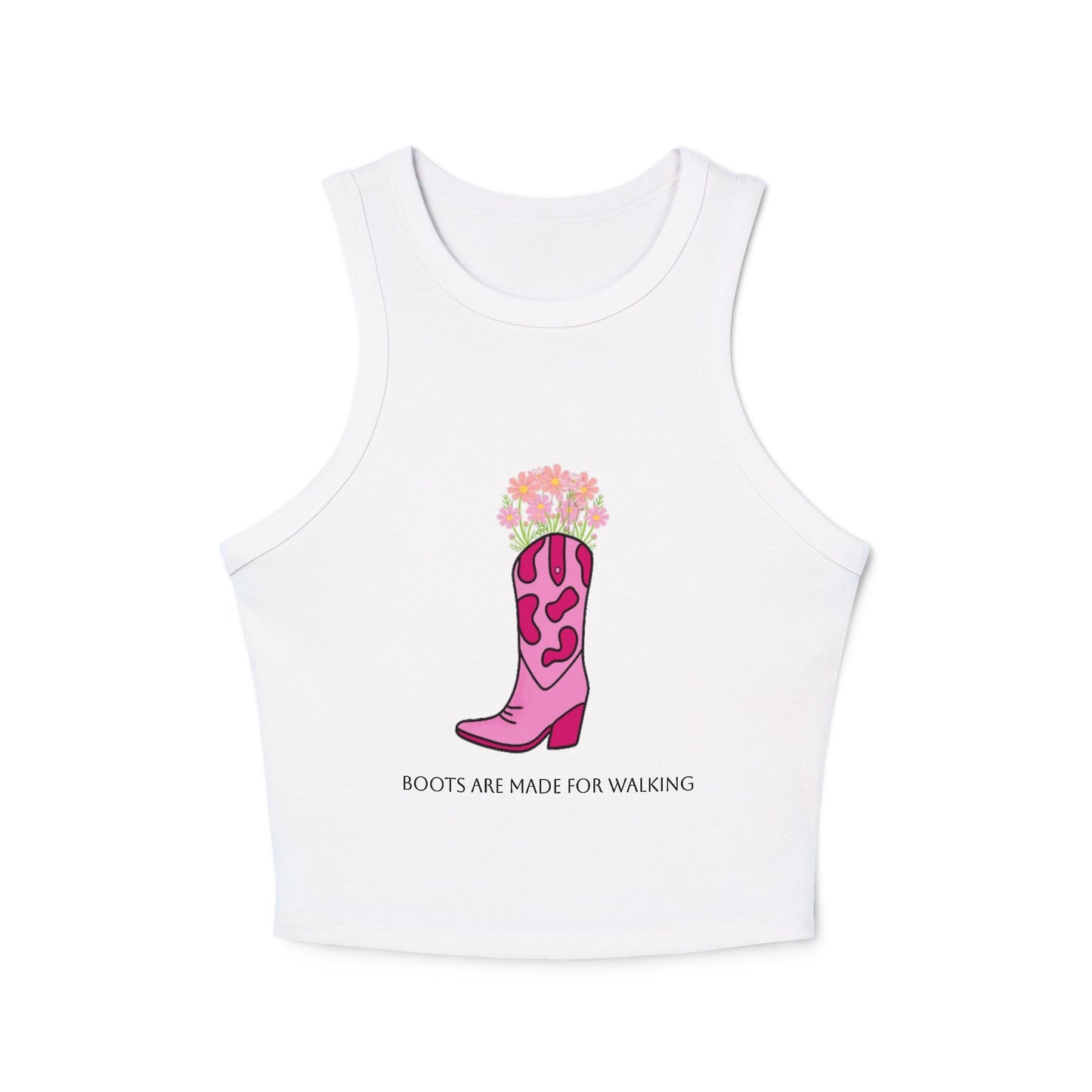 Women's Micro Rib Racer Tank Top