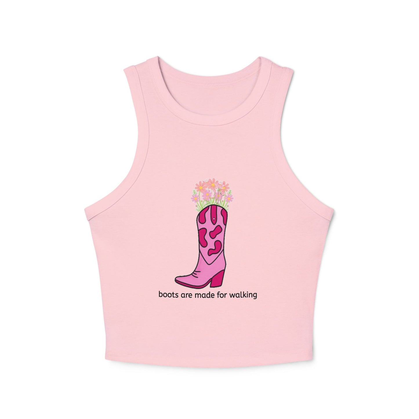 Women's Micro Rib Racer Tank Top
