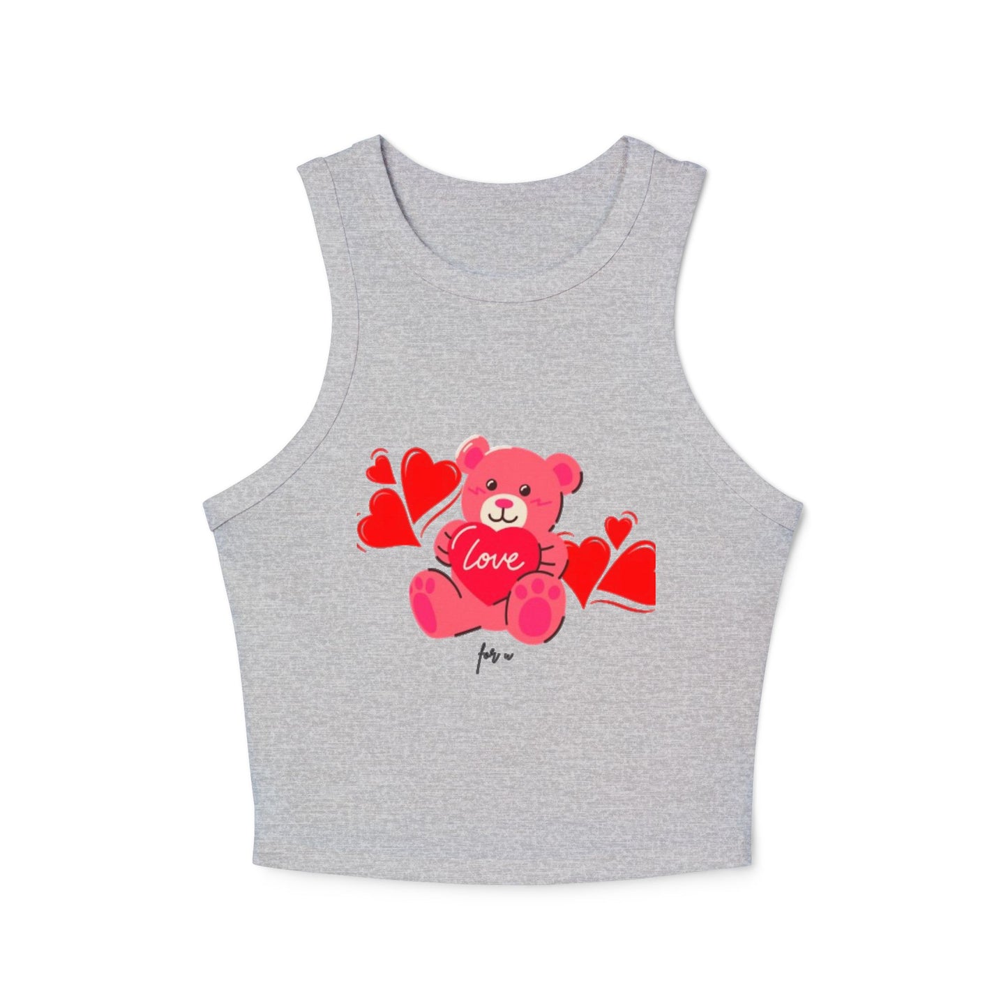 Women's Micro Rib Racer Tank Top