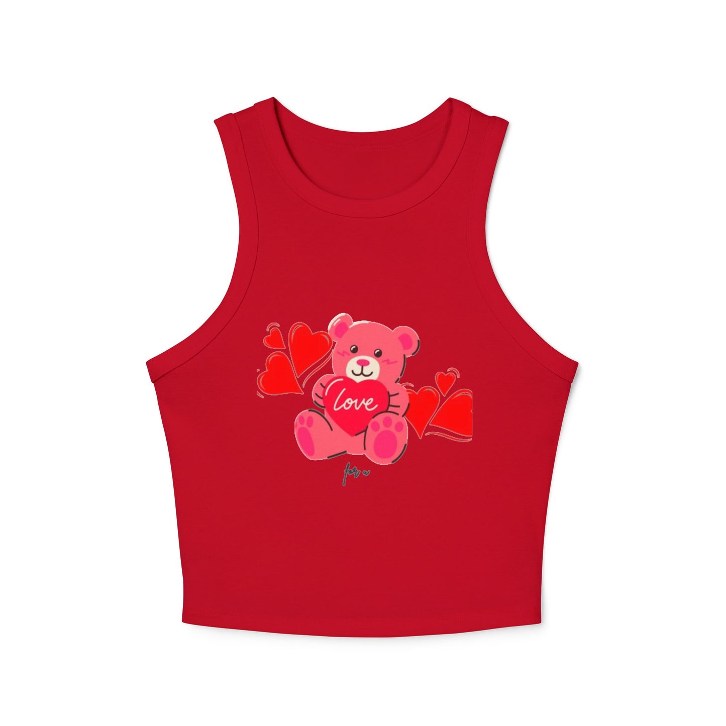 Women's Micro Rib Racer Tank Top